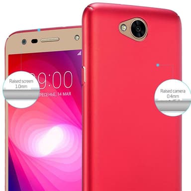 Deksel LG X POWER 2 Case Cover (rød)