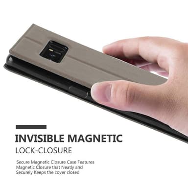 Samsung Galaxy NOTE 8 lommebokdeksel cover (brun)