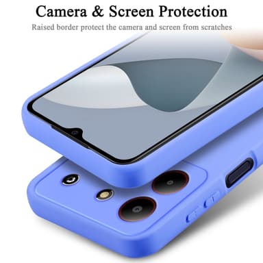 ZTE Blade A54 silikondeksel case (lilla)
