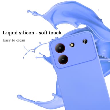 ZTE Blade A54 silikondeksel case (lilla)
