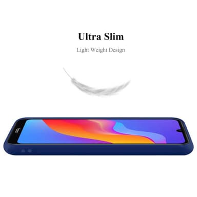 Deksel Honor 8A Silikon cover (blå)