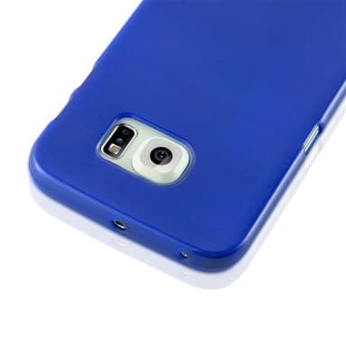 Samsung Galaxy S6 EDGE silikondeksel cover (blå)