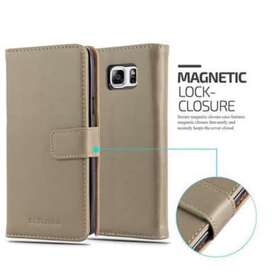 Samsung Galaxy NOTE 5 lommebokdeksel etui (brun)