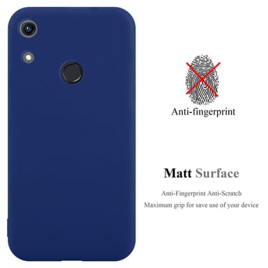 Deksel Honor 8A Silikon cover (blå)