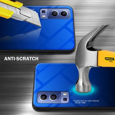 Deksel Vivo Y52 5G / Y72 5G Case Cover (svart)