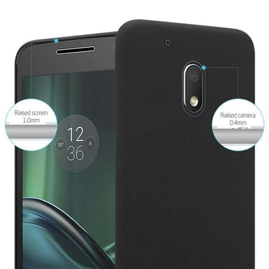 Motorola MOTO Z PLAY Hardt Deksel Cover (svart)