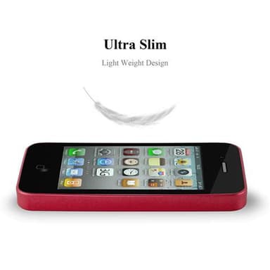 Deksel iPhone 4 / 4S Case Cover (rød)