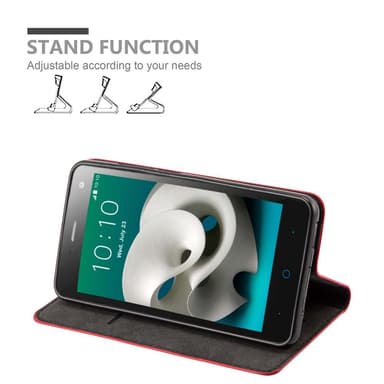 ZTE Blade L3 lommebokdeksel case (rød)