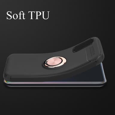 Samsung Galaxy A70 / A70s silikondeksel cover (svart)