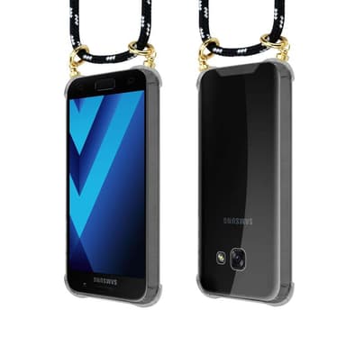 Samsung Galaxy A3 2017 Deksel med Halskjede (svart)