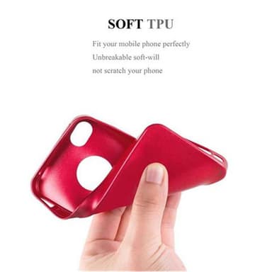 Deksel iPhone 4 / 4S Case Cover (rød)