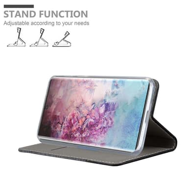 Samsung Galaxy NOTE 10 PLUS lommebokdeksel etui (grå)