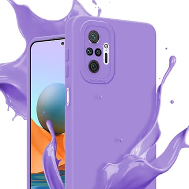 Xiaomi RedMi NOTE 10 PRO Deksel case (lilla)