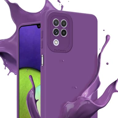 Samsung Galaxy A22 4G Deksel case (lilla)
