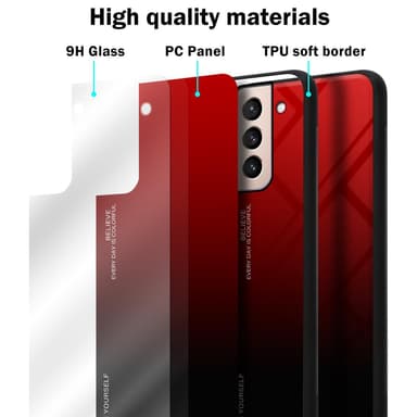Deksel Samsung Galaxy S21 PLUS Case Cover (svart)