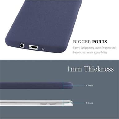 Deksel Samsung Galaxy J7 2016 case (blå)