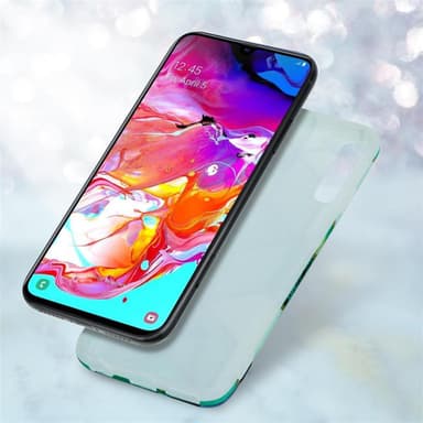 Samsung Galaxy A70 / A70s lommebokdeksel etui (grønn)