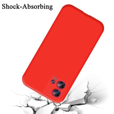 Motorola EDGE 30 FUSION silikondeksel case (rød)