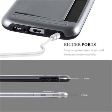 Samsung Galaxy S6 Deksel Case Cover (sølv)