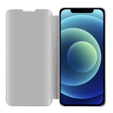 iPhone 12 / 12 PRO lommebokdeksel etui (sølv)