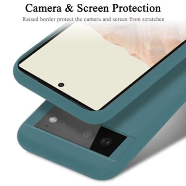 Google PIXEL 6 silikondeksel case (Grønn)