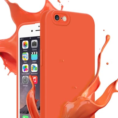 iPhone 6 PLUS / 6S PLUS Deksel case (oransje)
