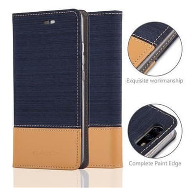 Huawei P10 PLUS lommebokdeksel etui (blå)