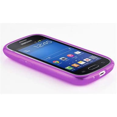 Samsung Galaxy TREND LITE Deksel Case Cover (lilla)