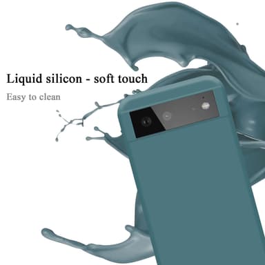Google PIXEL 6 silikondeksel case (Grønn)