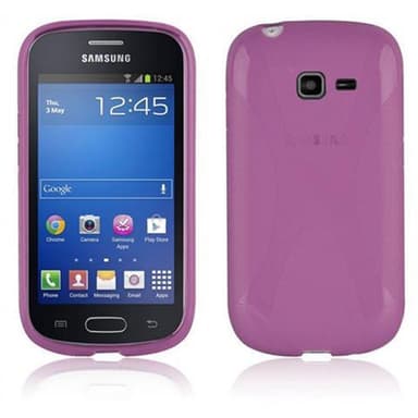 Samsung Galaxy TREND LITE Deksel Case Cover (lilla)