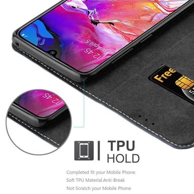 Samsung Galaxy A70 / A70s Deksel Case Cover (blå)