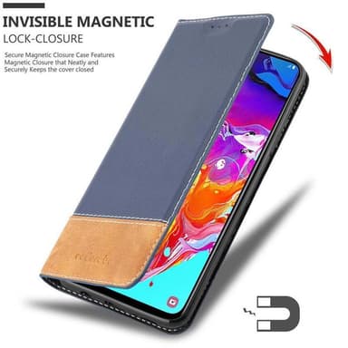 Samsung Galaxy A70 / A70s Deksel Case Cover (blå)