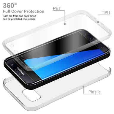 Samsung Galaxy S7 EDGE Deksel 360 Case Cover