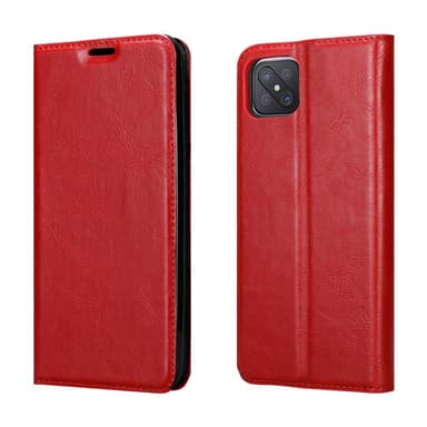 Oppo A92s lommebokdeksel case (rød)