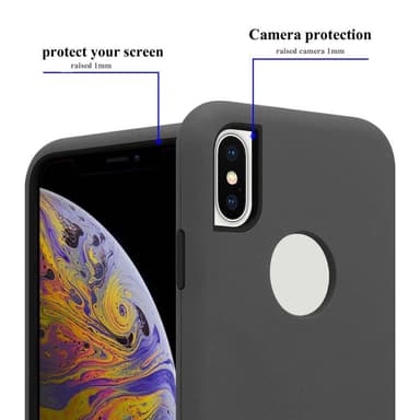 iPhone X / XS Deksel Case Cover (grå)