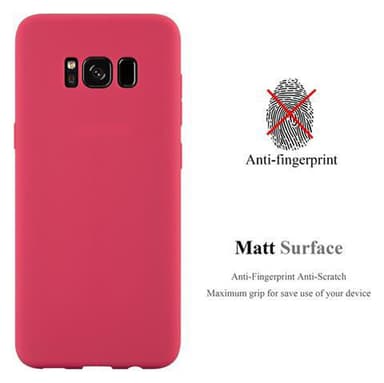 Deksel Samsung Galaxy S8 PLUS Silikon cover (rød)