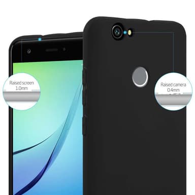 Deksel Huawei NOVA Silikon cover (svart)