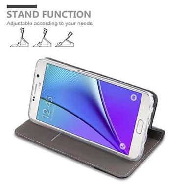 Samsung Galaxy NOTE 5 lommebokdeksel etui (grå)