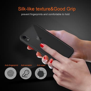 iPhone XR Deksel Case Cover (gjennomsiktig)