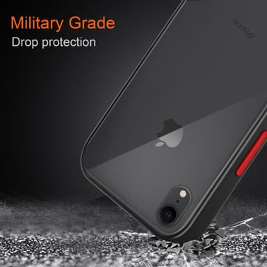 iPhone XR Deksel Case Cover (gjennomsiktig)