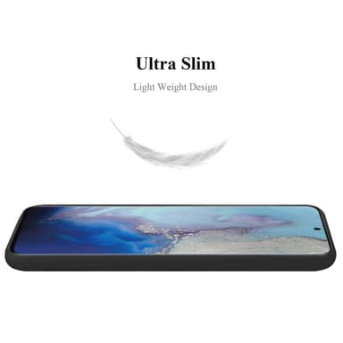 Deksel Samsung Galaxy S20 Silikon cover (svart)