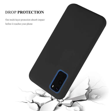 Deksel Samsung Galaxy S20 Silikon cover (svart)