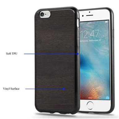 iPhone 6 / 6S Deksel Case Cover (svart)
