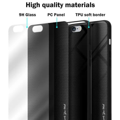 iPhone 6 PLUS / 6S PLUS Deksel Case Cover (svart)