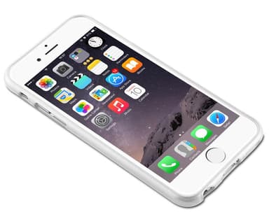 iPhone 6 PLUS / 6S PLUS silikondeksel cover (sølv)