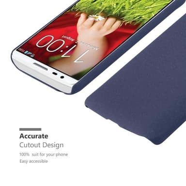 LG G2 MINI Hardt Deksel Cover (blå)