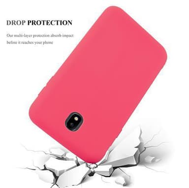 Deksel Samsung Galaxy J5 2017 Silikon cover (rød)