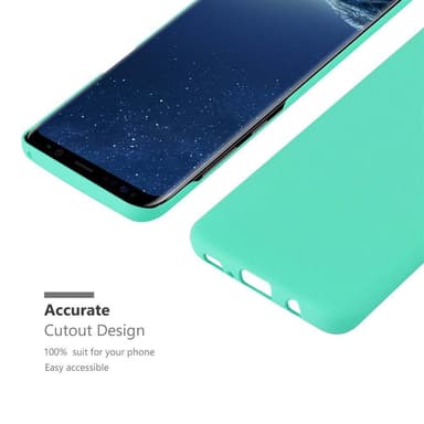 Samsung Galaxy S8 Hardt Deksel Cover (grønn)