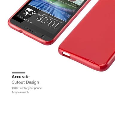HTC Desire 820 silikondeksel cover (rød)