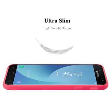 Deksel Samsung Galaxy J5 2017 Silikon cover (rød)
